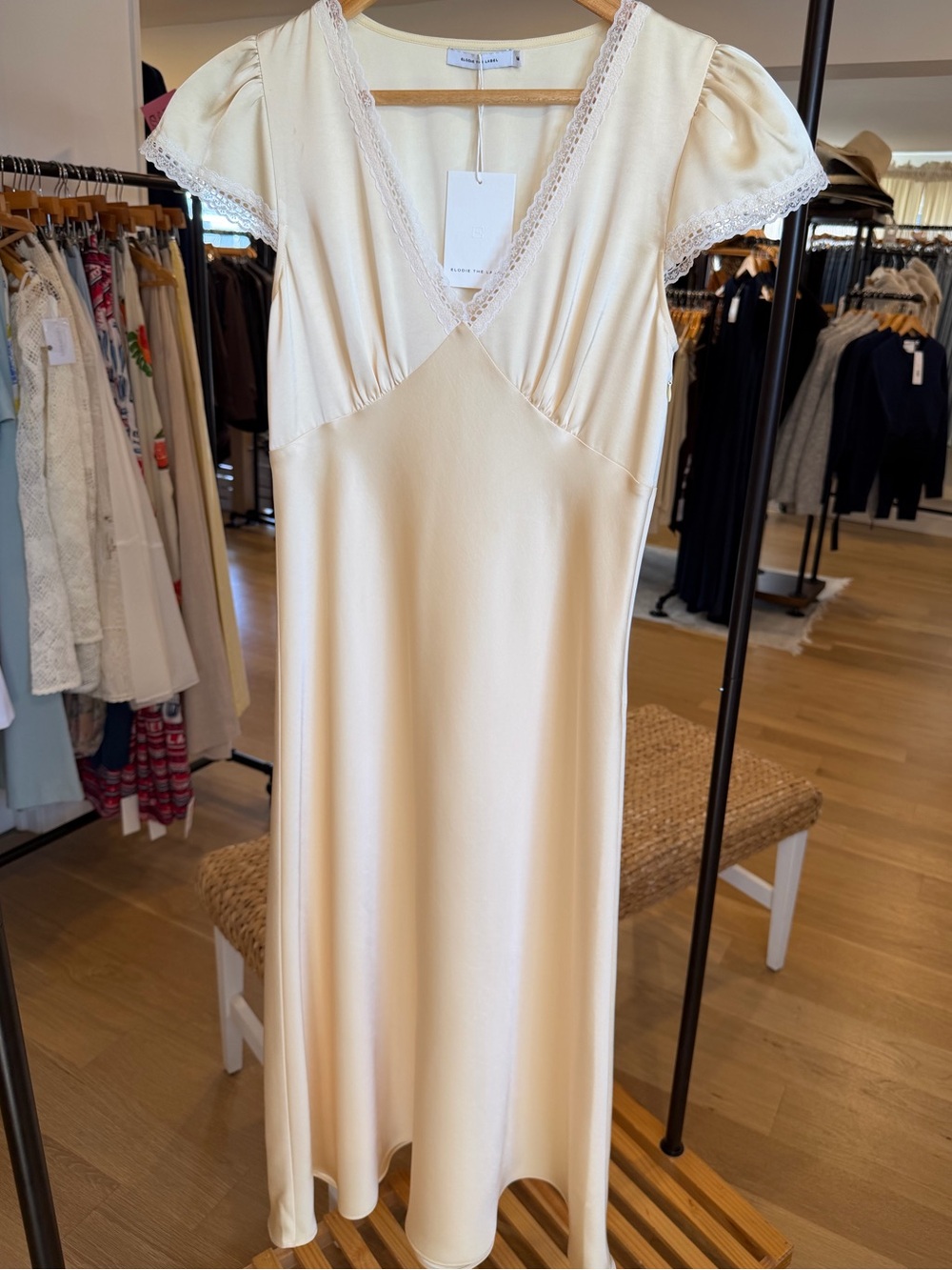 Ondine Butter Yellow Dress